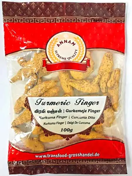[100038] Annam Turmeric Finger 100g