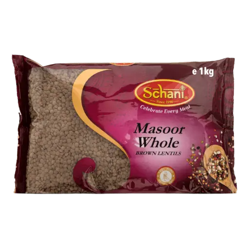 [130006] Schani Brown Lentils (Masoor Whole) 1kg