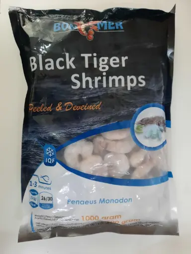 [310002] BonMer Black Tiger Shrimps 16/20 - PD 700g