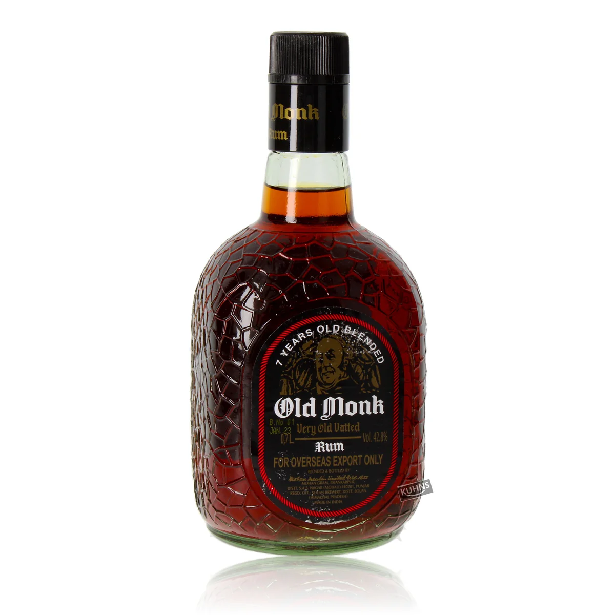 [320010] Old Monk Rum vol: 42.8% 700ml