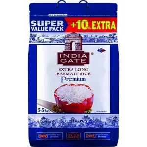 [140018] India Gate Premium Basmati Rice Blue 5.5kg