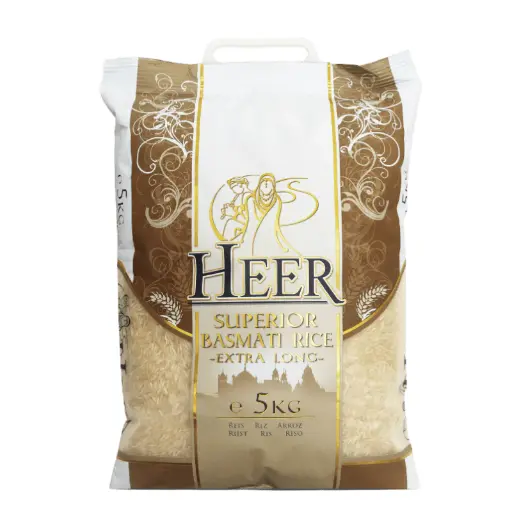 [140023] Heer Superior Basmati Rice Extra Long 5kg