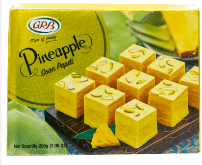 [180016] GRB Pineapple Soan Papdi 200g
