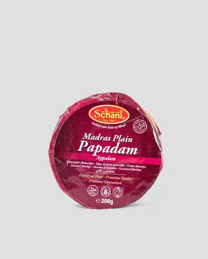 [230004] Schani Papad Madras Plain 200g