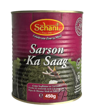 [200012] Schani Canned Punjabi Sarson Ka Saag 450g