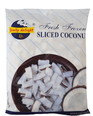 [300006] Daily Delight Sliced Coconut Frozen 400g