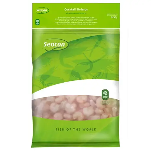 [310004] Seacon Cocktail Shrimps Frozen - PUD Cooked 800g