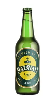 [320004] Malayalee Pale Lager Beer 4.8% Alc 500ml