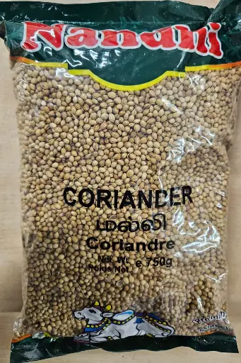 [100036] Nandhi Whole Coriander/Dhania 750g