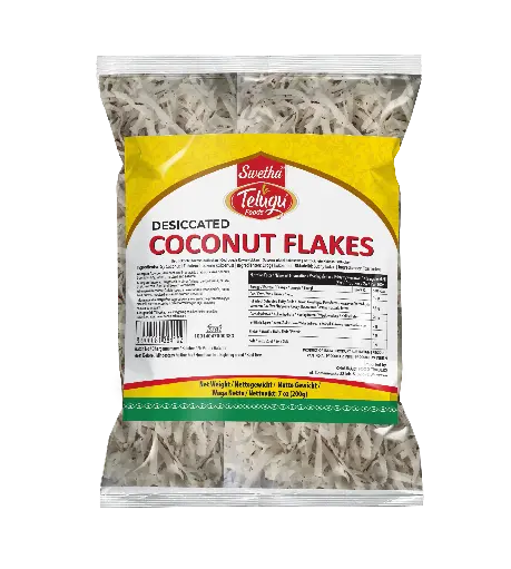 [100048] Swetha Telugu Foods Dessicated Coconut Flakes 200g