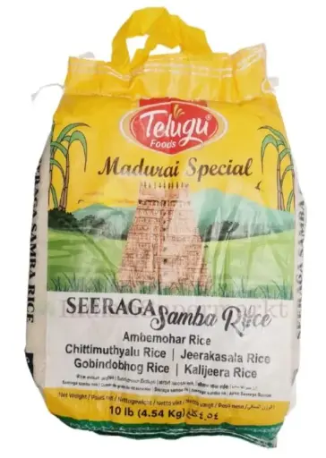 [140030] Swetha Telegu Foods Seeraga Samba Rice 4.54kg