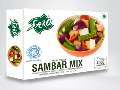 [200010] SARO Sambar Mix Frozen 400g