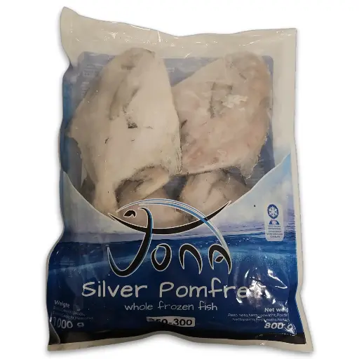 [310018] Jona Silver Pomfret Frozen 1Kg (800g)