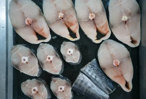 [310068] Frozen Kingfish Steak 1Kg SR TK