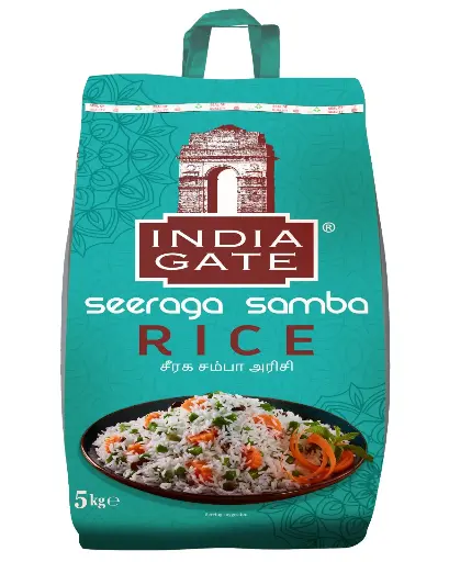 [140037] India Gate Seeraga Samba Rice 5kg