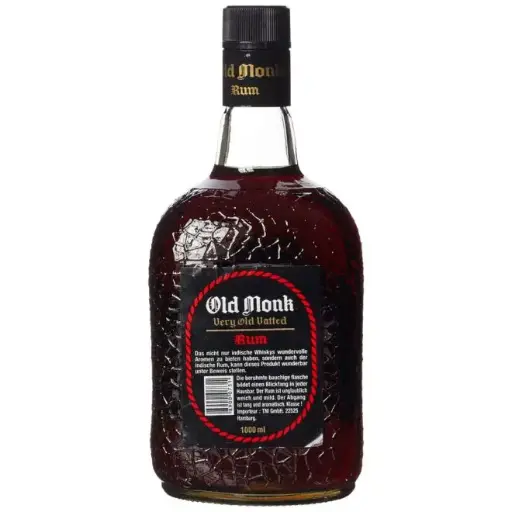 [320009] OLD MONK RUM - INDIA VOL. 42.8% CTN. 1L