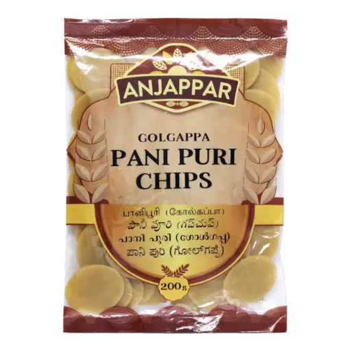 [190029] Anjappar Pani Puri Chips (Gol Gappa) 200g