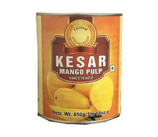 [160024] Annam Kesar Mango Pulp 850g
