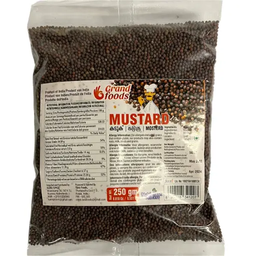 Grand Foods Brown Mustard Seeds 400g